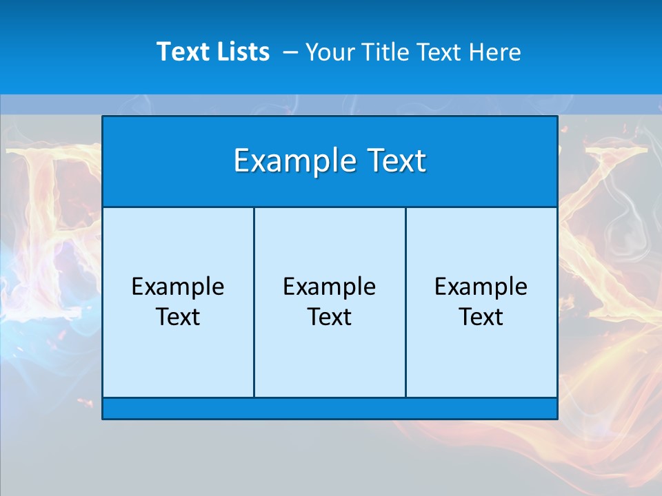 Coloured PowerPoint Template