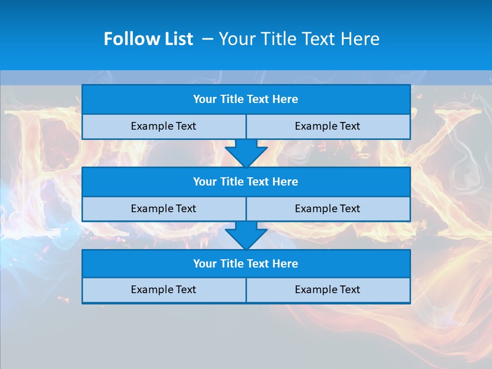 Coloured PowerPoint Template
