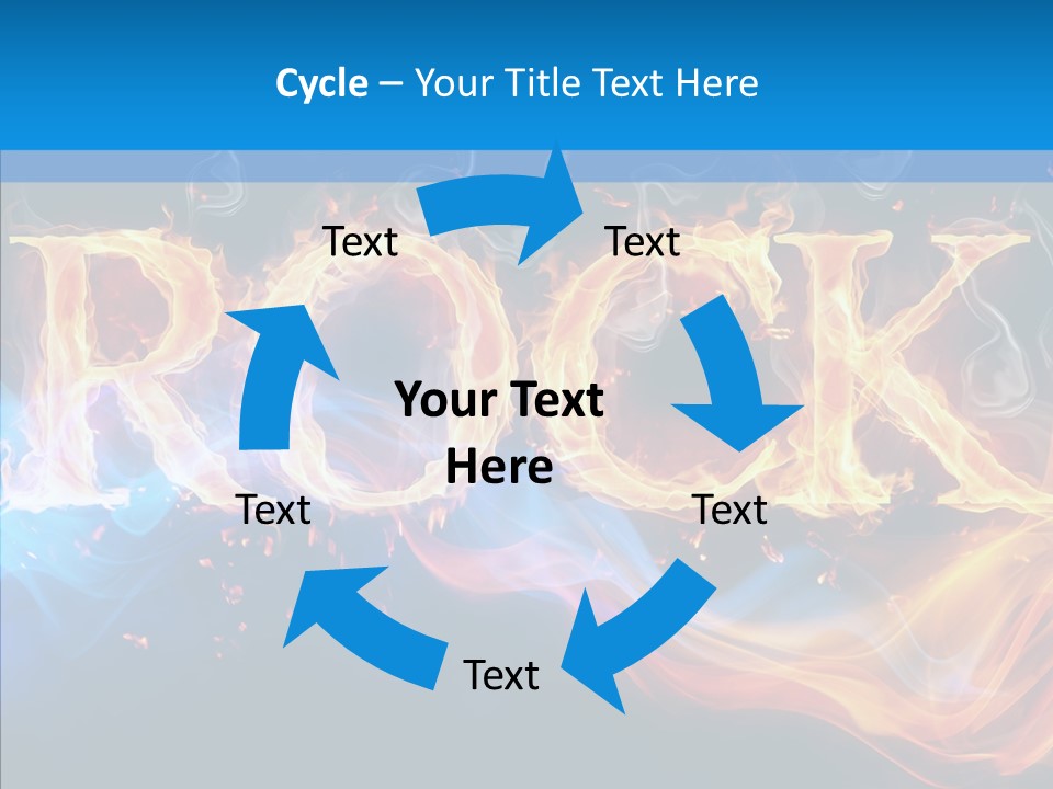 Coloured PowerPoint Template