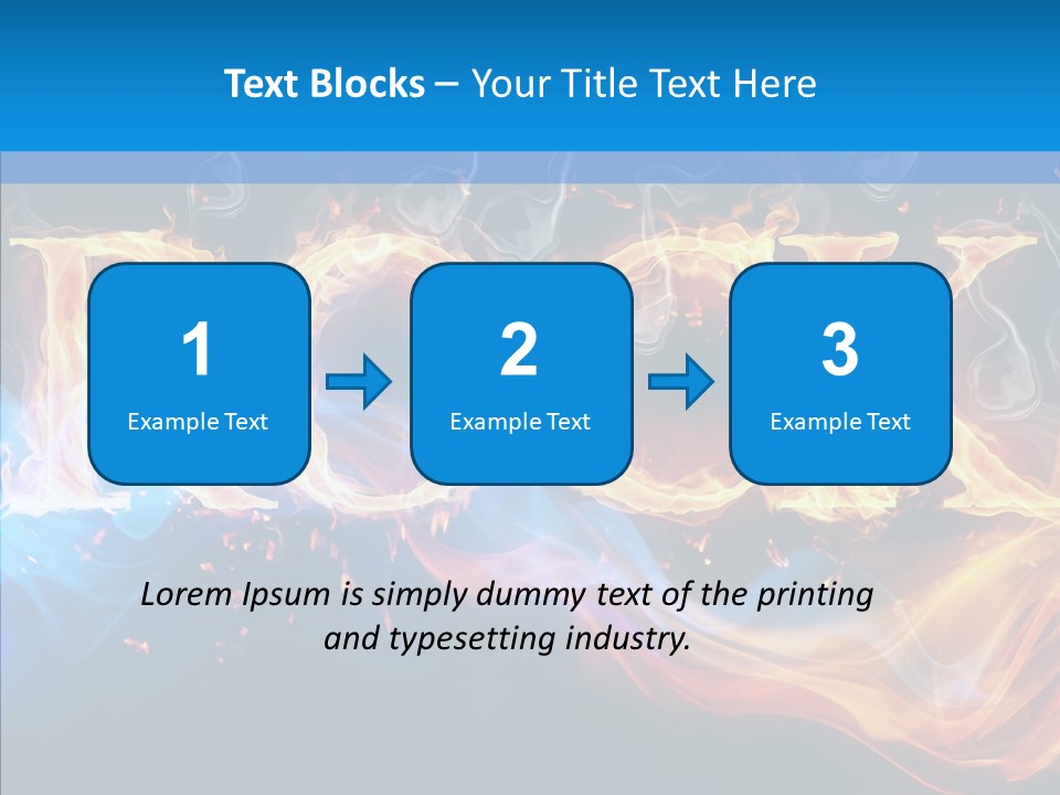 Coloured PowerPoint Template