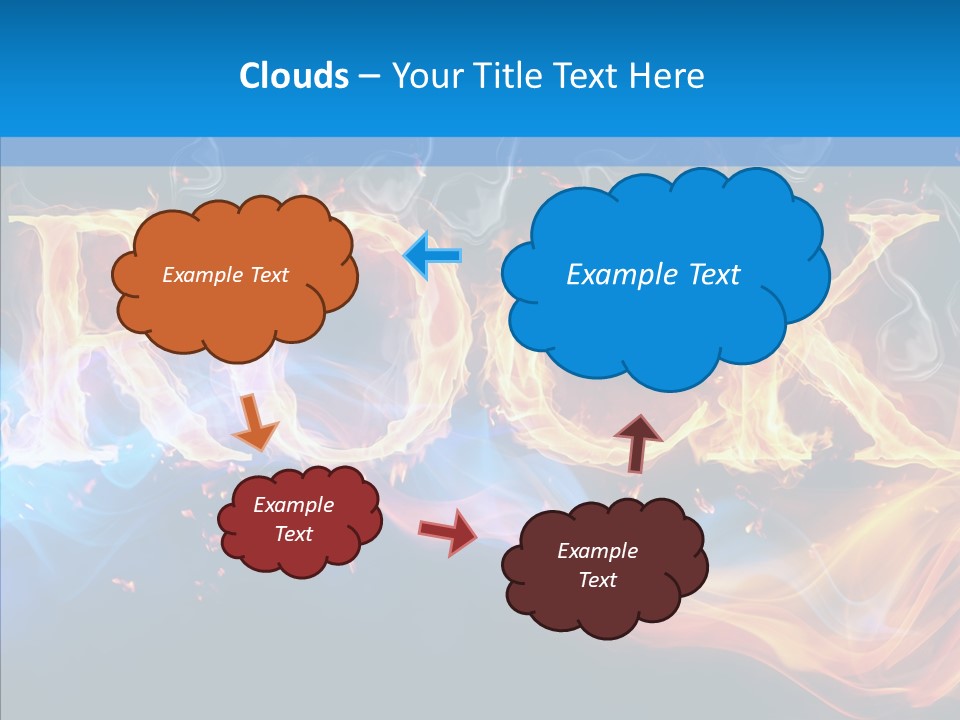 Coloured PowerPoint Template