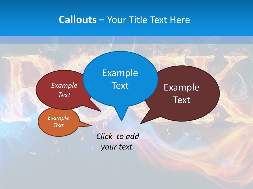 Coloured PowerPoint Template