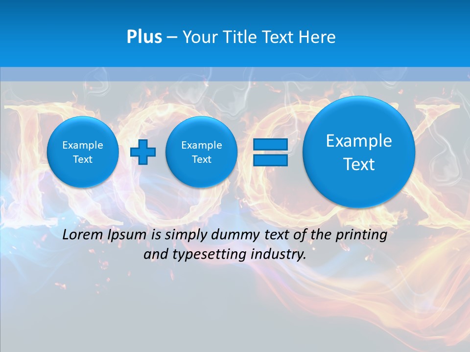 Coloured PowerPoint Template