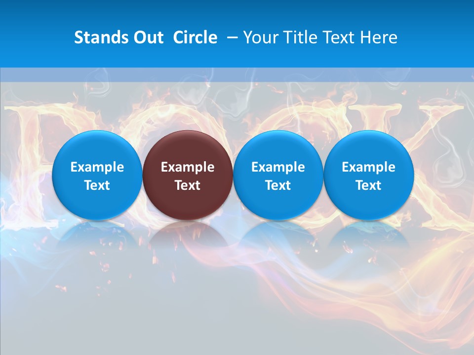 Coloured PowerPoint Template
