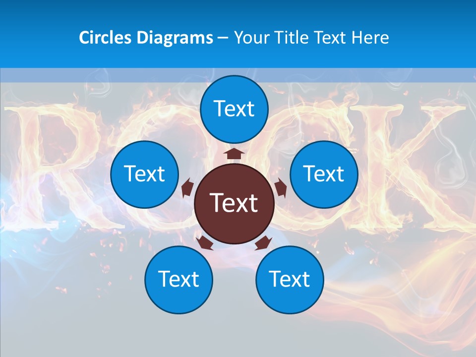 Coloured PowerPoint Template