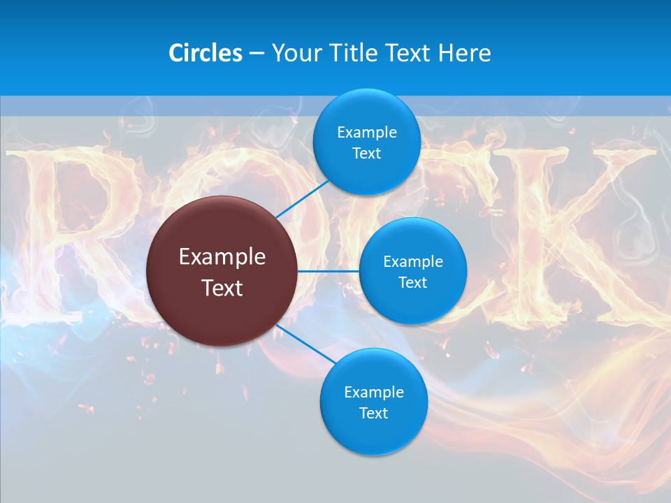 Coloured PowerPoint Template