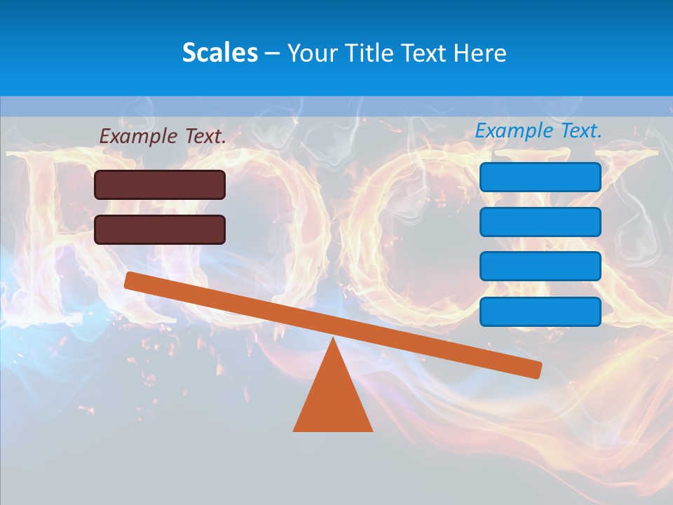 Coloured PowerPoint Template