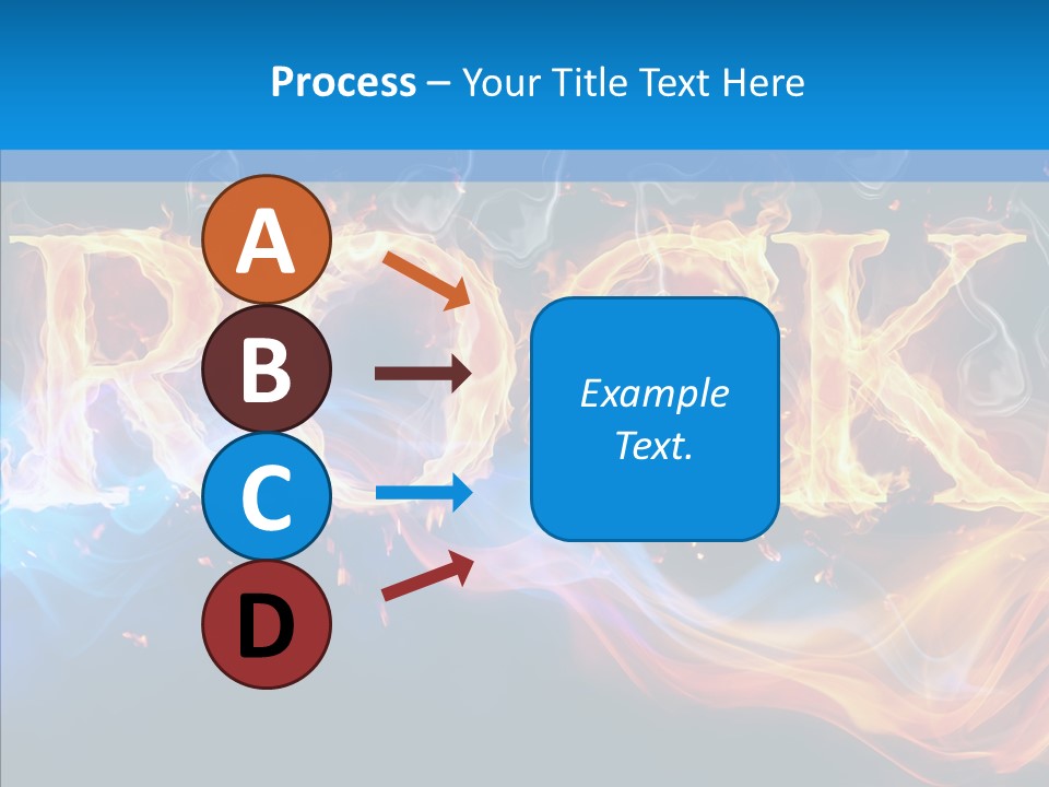 Coloured PowerPoint Template