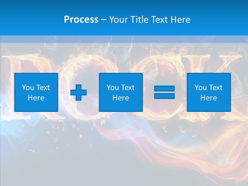Coloured PowerPoint Template