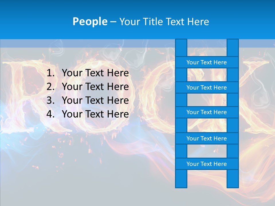 Coloured PowerPoint Template