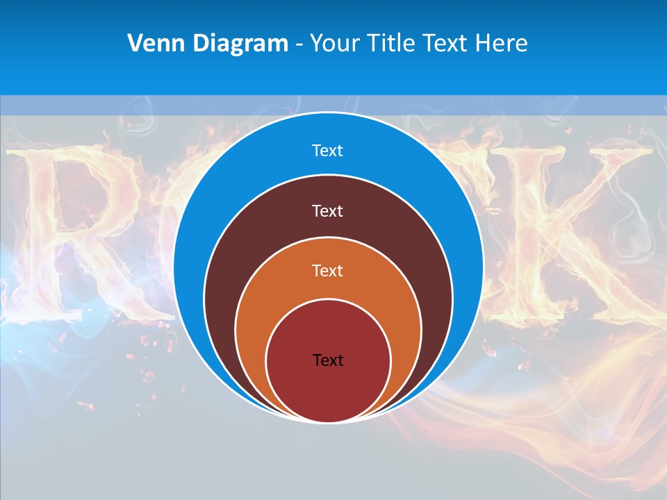 Coloured PowerPoint Template