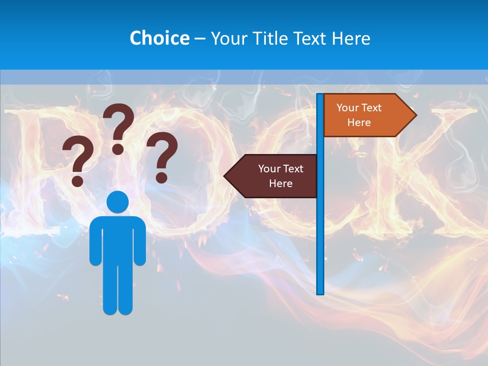 Coloured PowerPoint Template