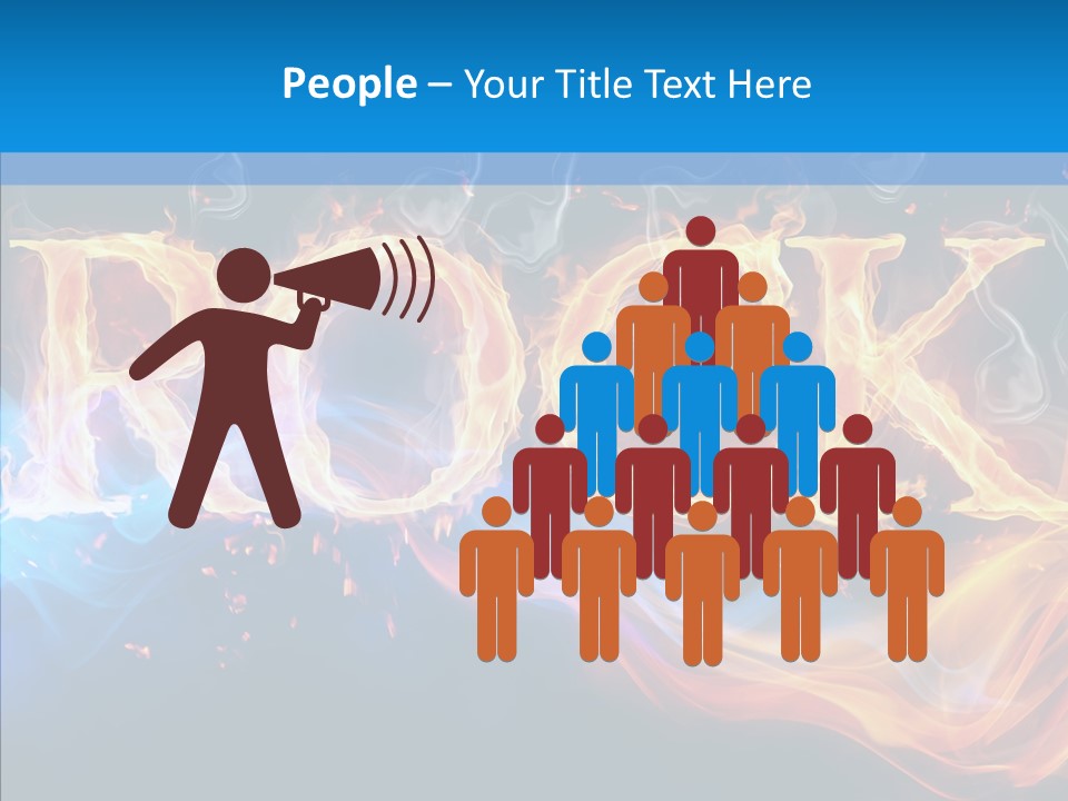 Coloured PowerPoint Template