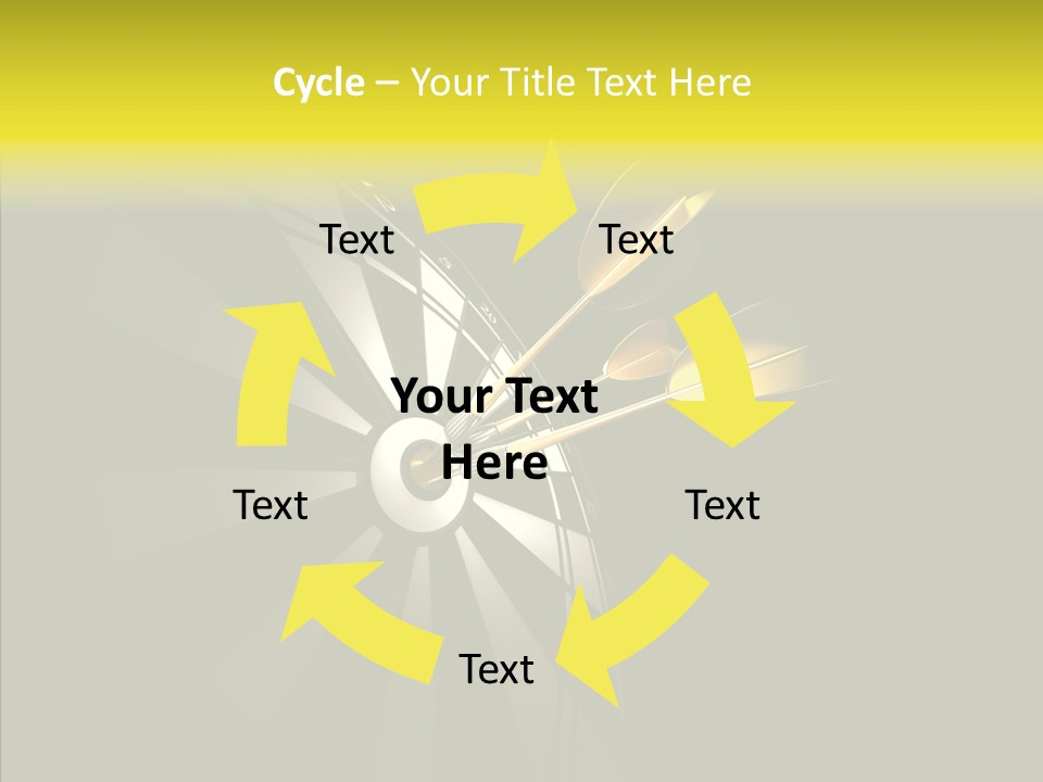 Darts Challenge PowerPoint Template