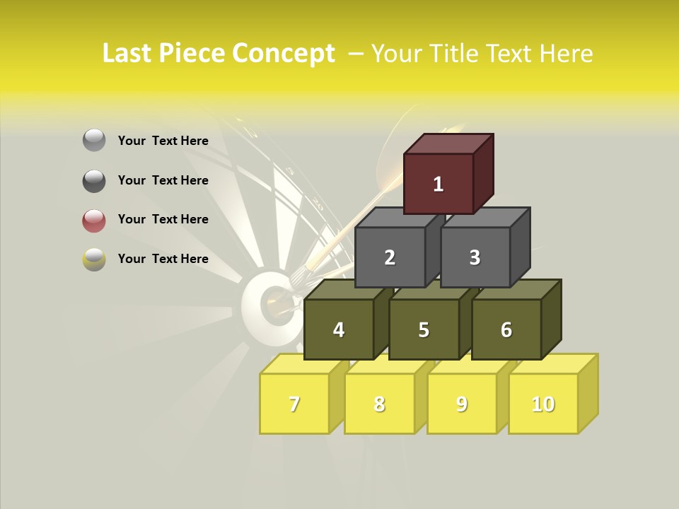 Darts Challenge PowerPoint Template