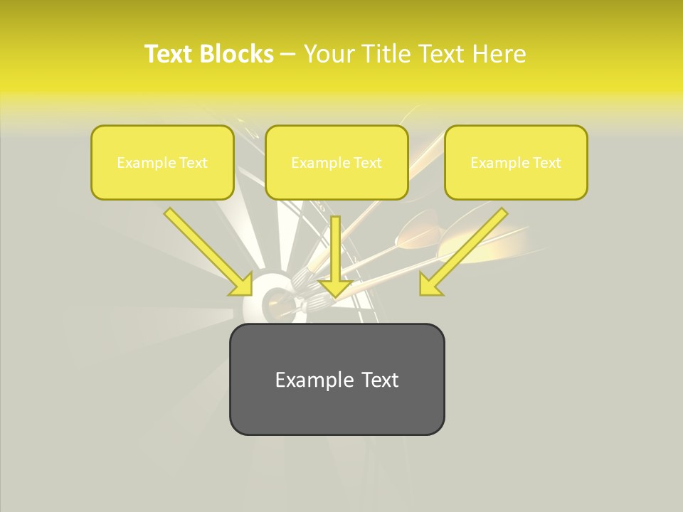 Darts Challenge PowerPoint Template