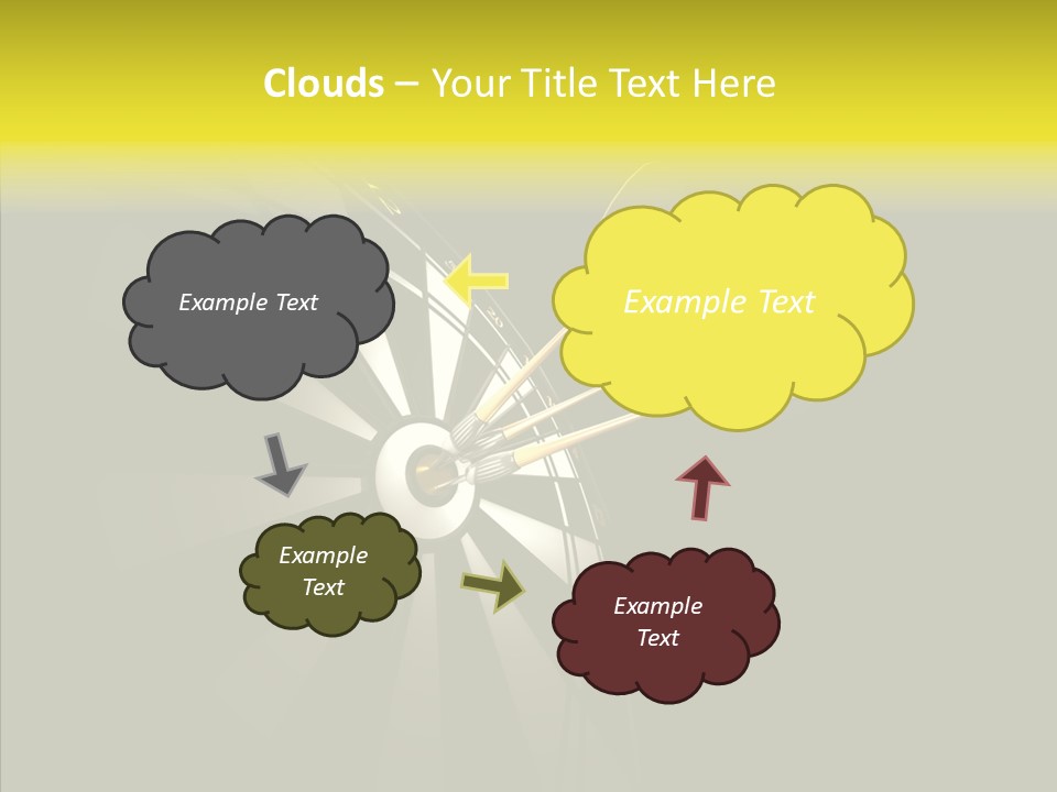 Darts Challenge PowerPoint Template