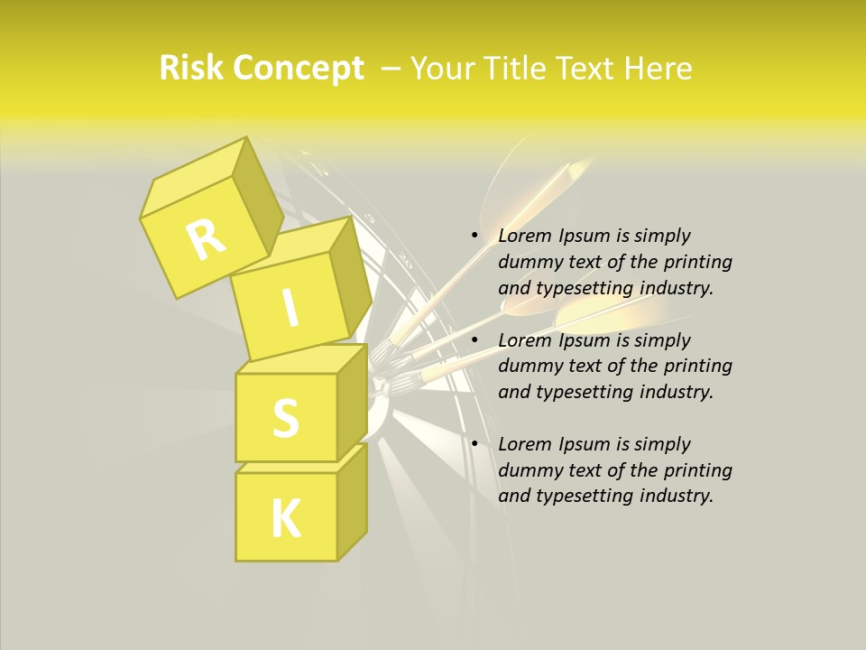 Darts Challenge PowerPoint Template