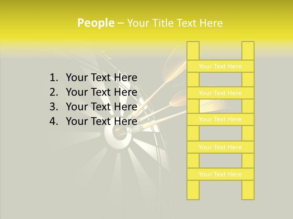 Darts Challenge PowerPoint Template