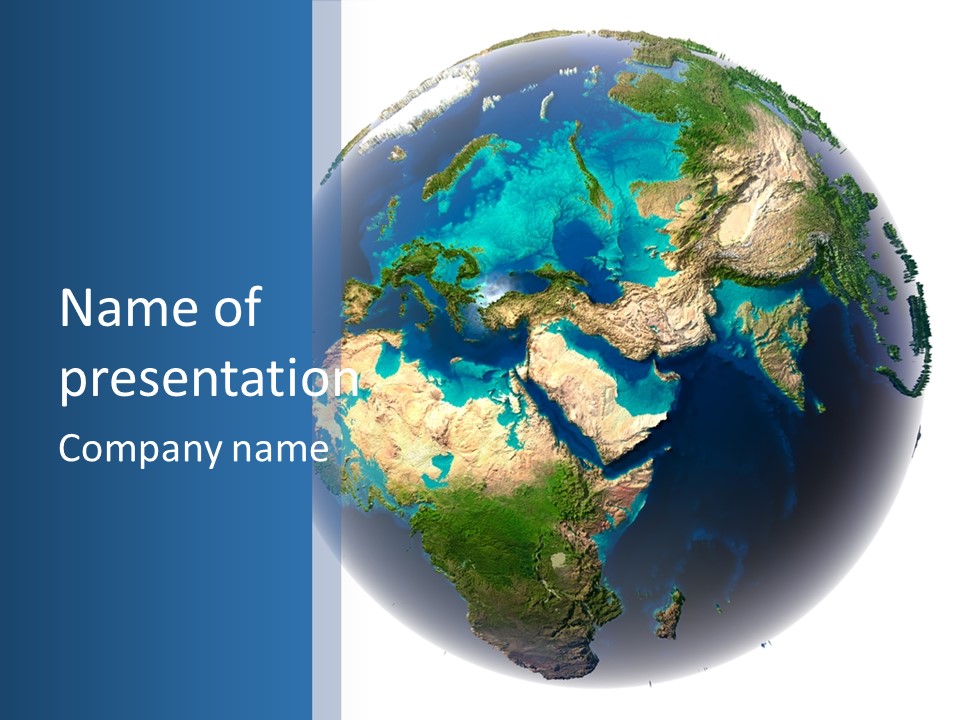 Stock Earth PowerPoint Template