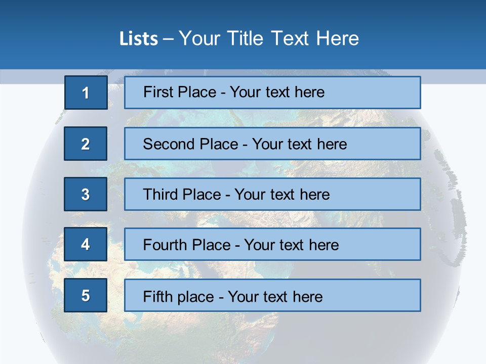 Stock Earth PowerPoint Template