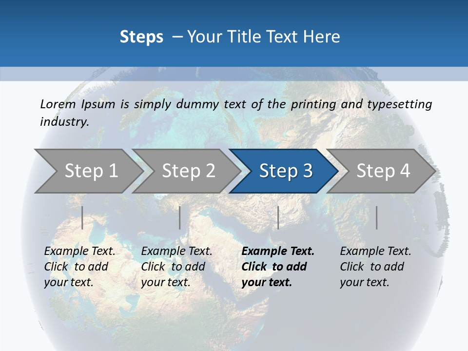Stock Earth PowerPoint Template