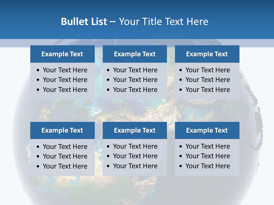 Stock Earth PowerPoint Template