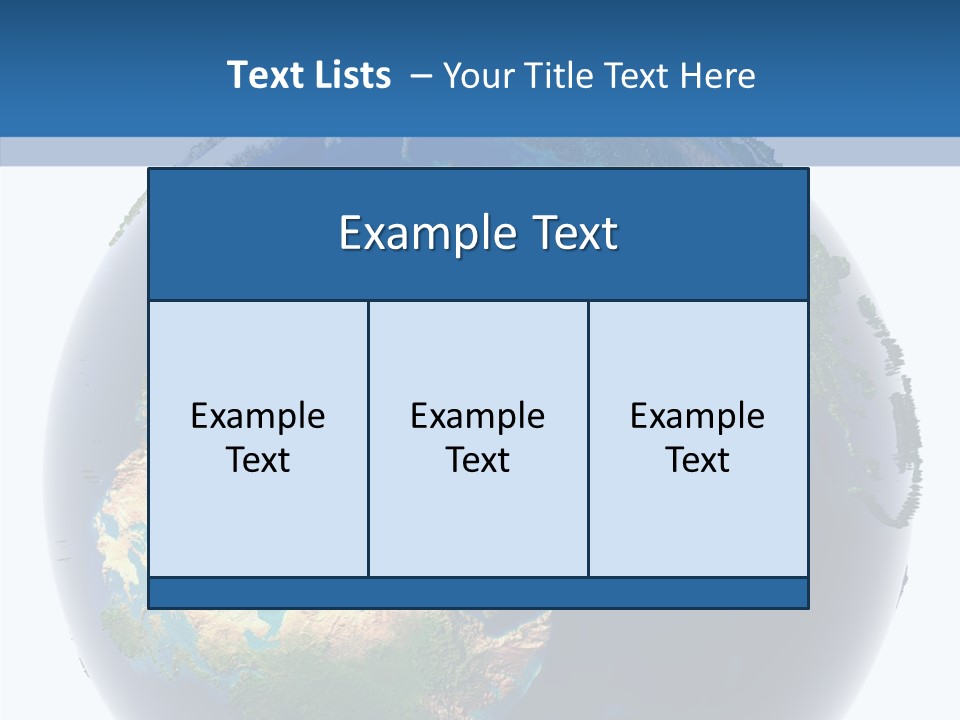 Stock Earth PowerPoint Template