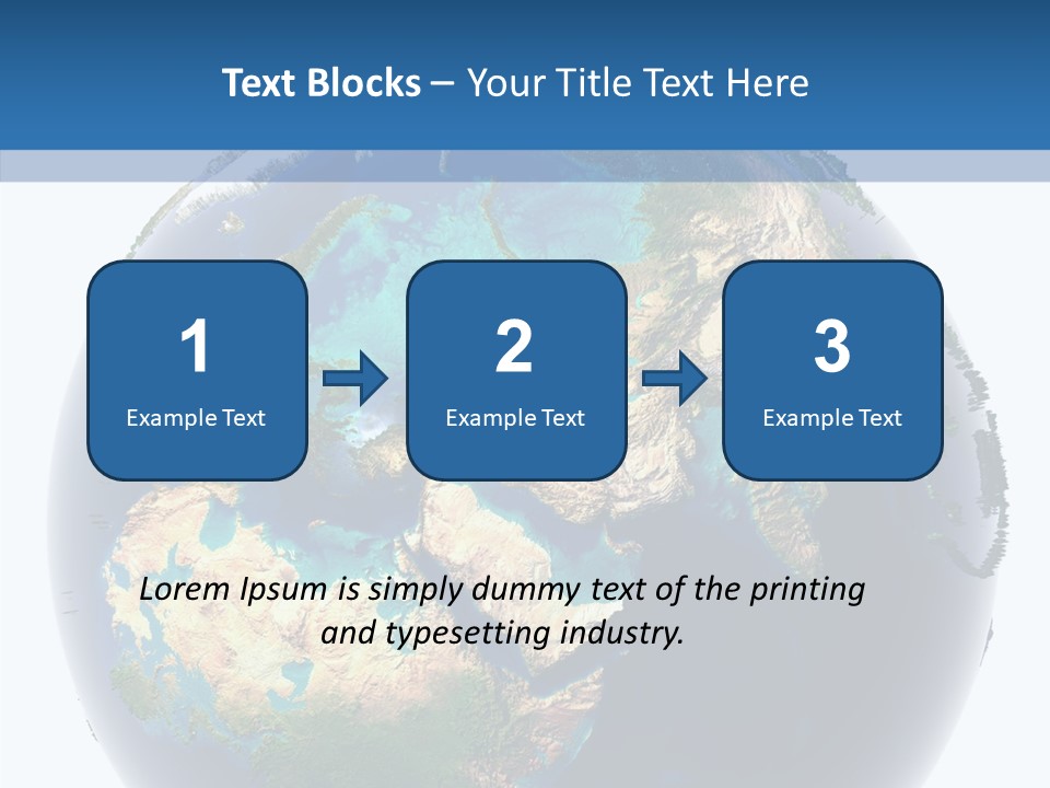 Stock Earth PowerPoint Template