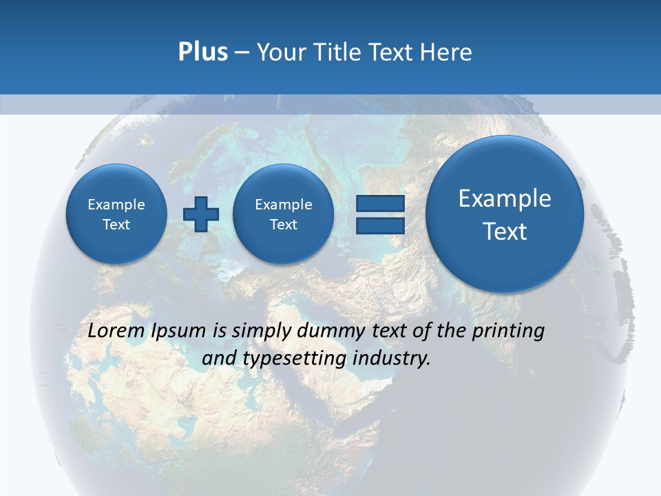 Stock Earth PowerPoint Template