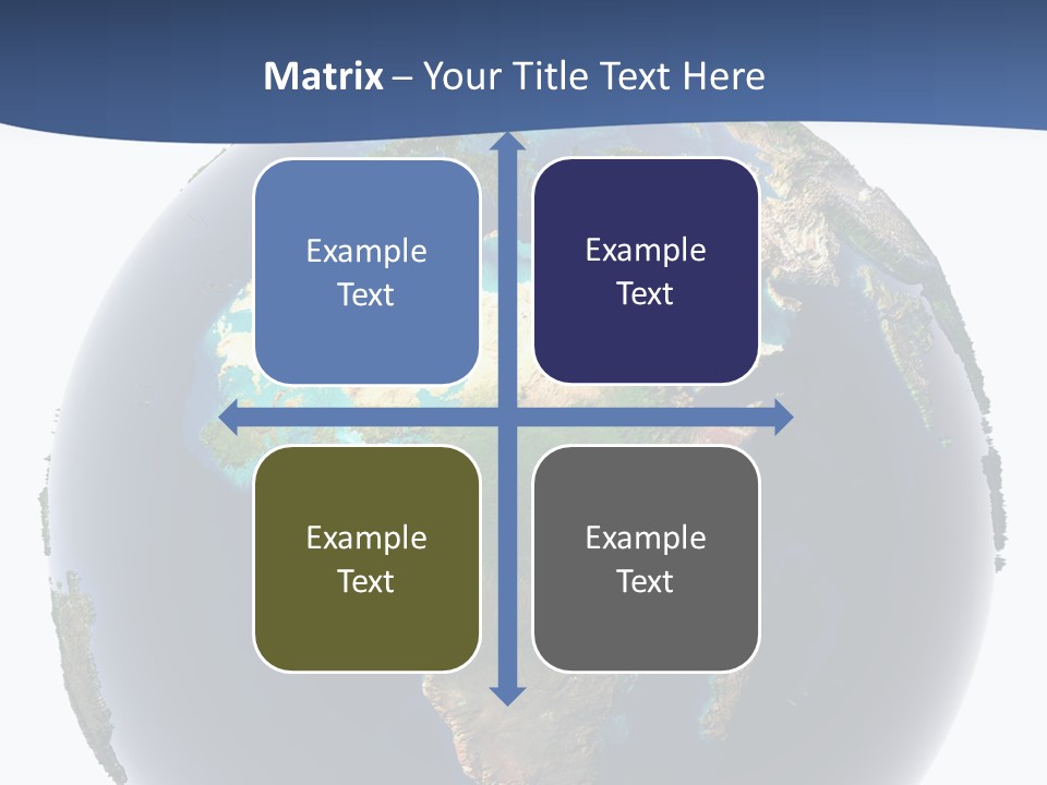 Future Earth Continents PowerPoint Template