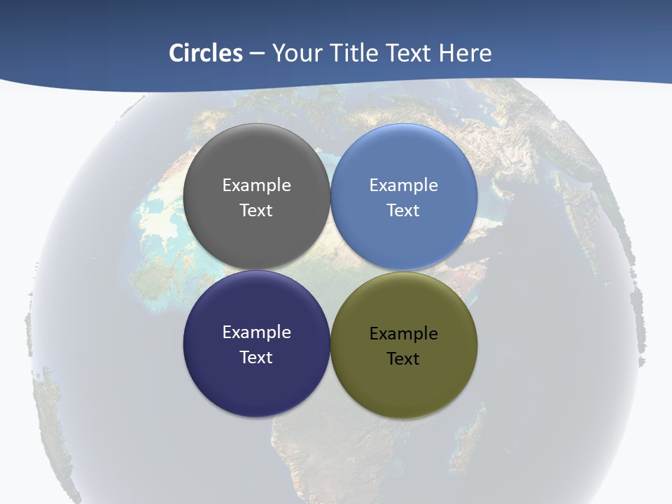 Future Earth Continents PowerPoint Template