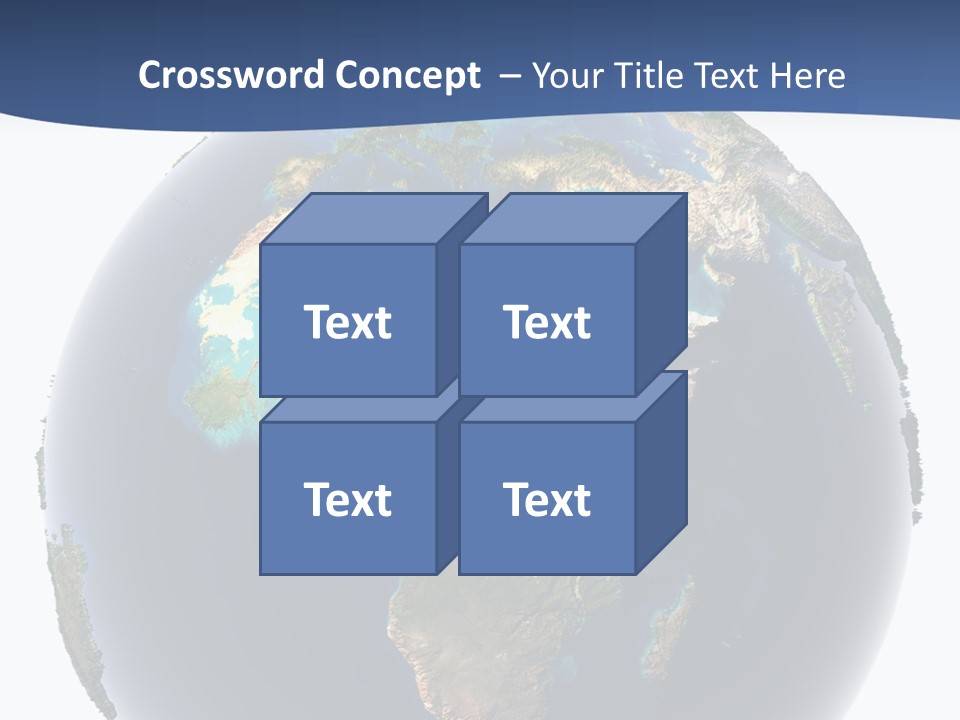 Future Earth Continents PowerPoint Template
