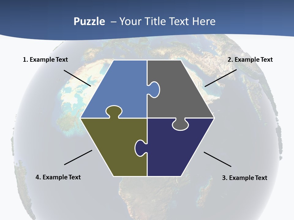 Future Earth Continents PowerPoint Template