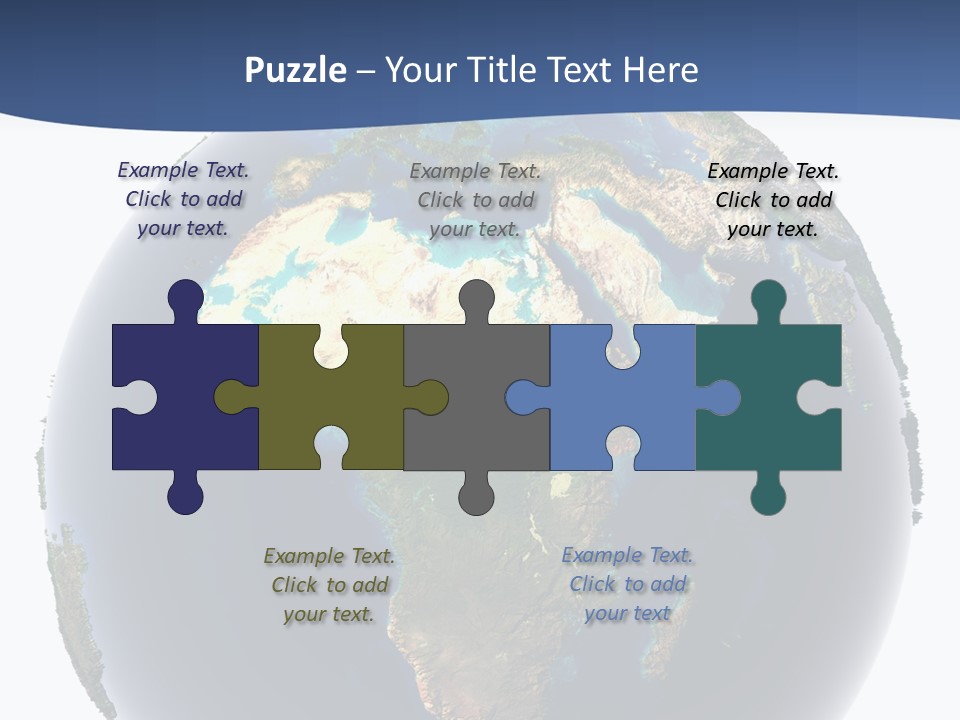 Future Earth Continents PowerPoint Template