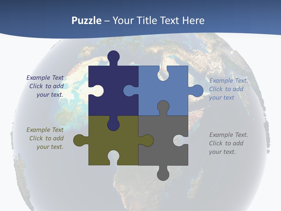 Future Earth Continents PowerPoint Template