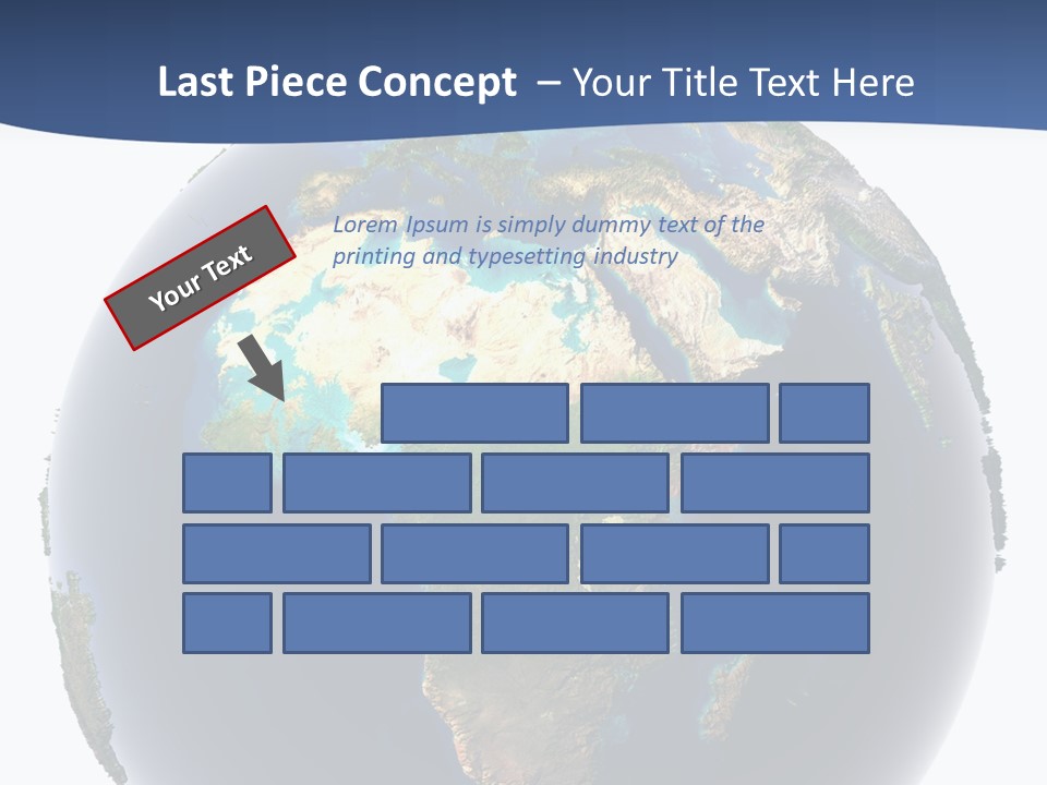 Future Earth Continents PowerPoint Template