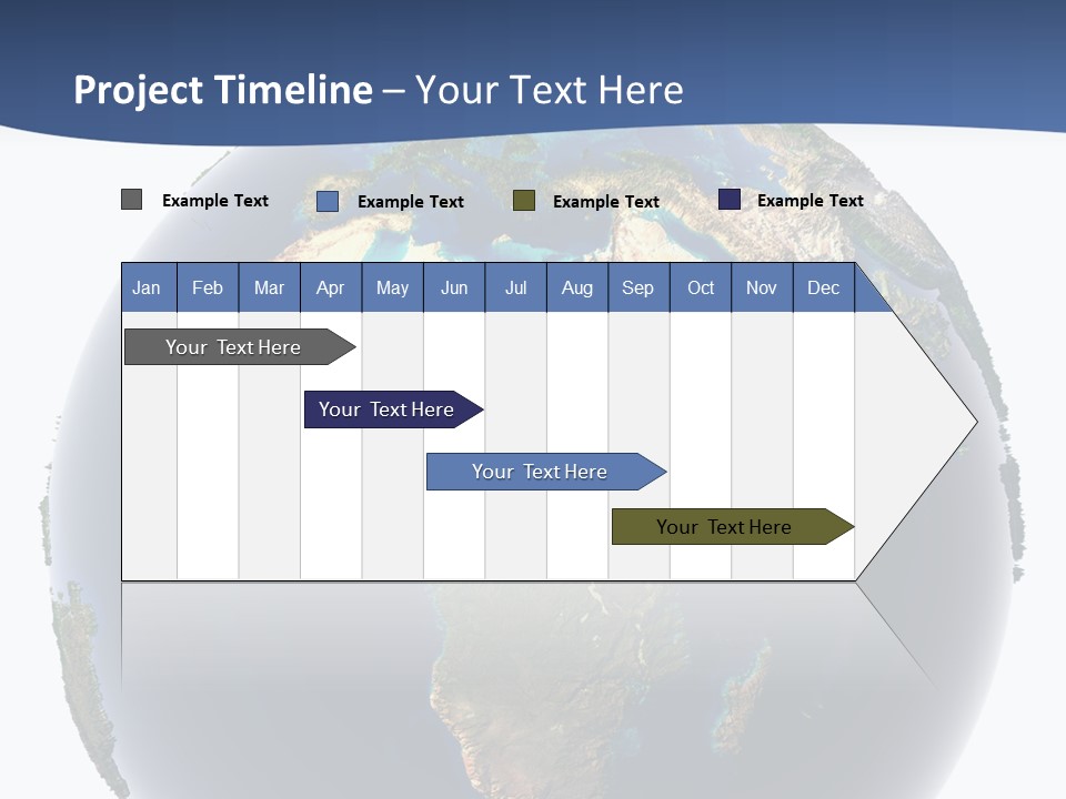 Future Earth Continents PowerPoint Template