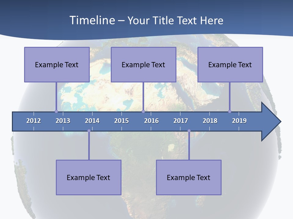 Future Earth Continents PowerPoint Template