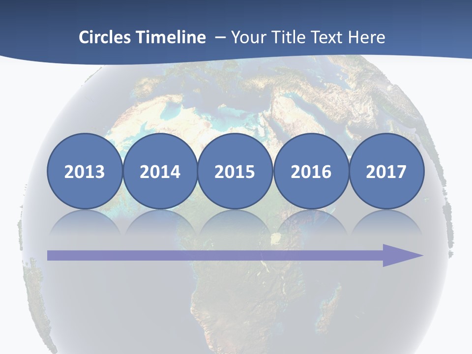 Future Earth Continents PowerPoint Template