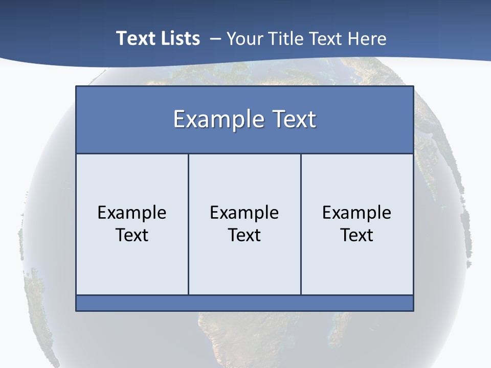 Future Earth Continents PowerPoint Template
