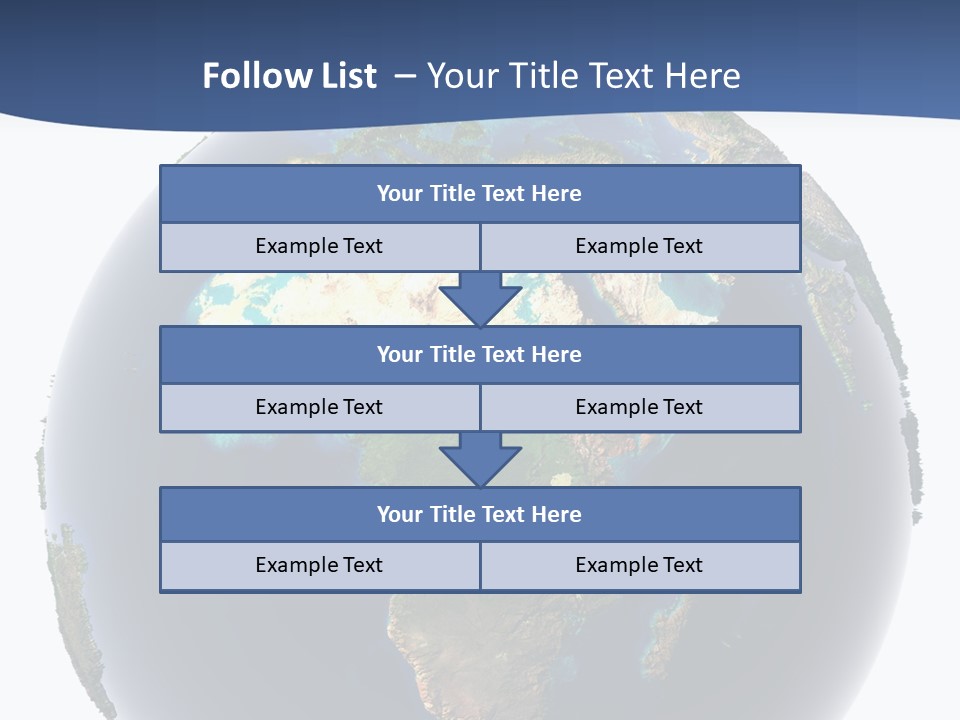 Future Earth Continents PowerPoint Template