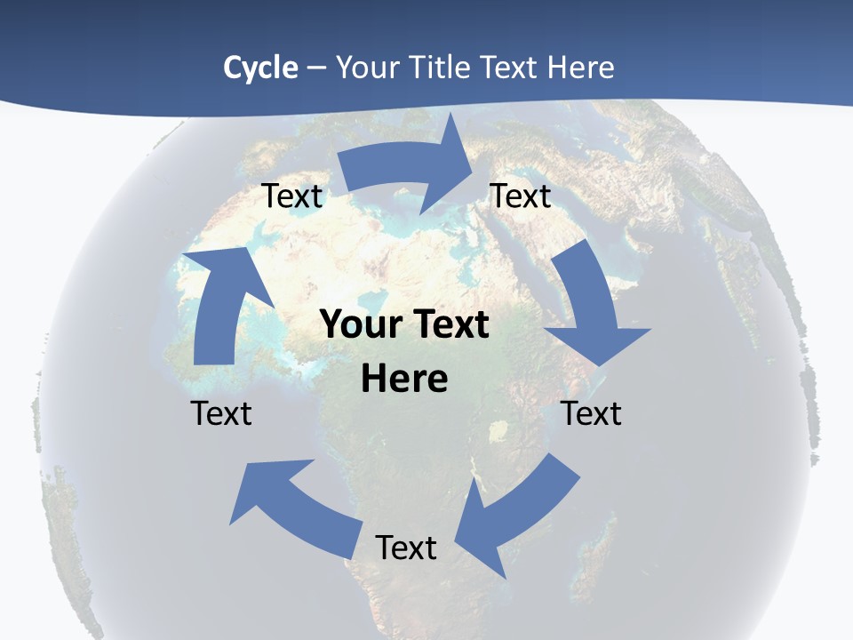 Future Earth Continents PowerPoint Template