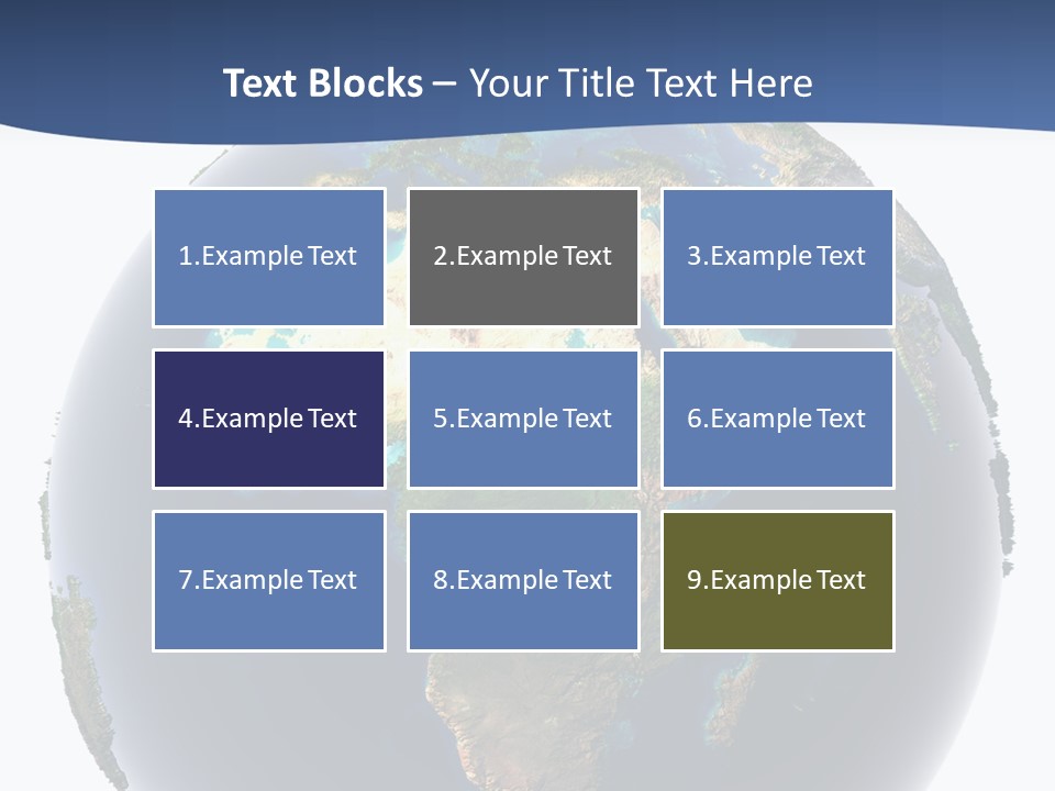 Future Earth Continents PowerPoint Template