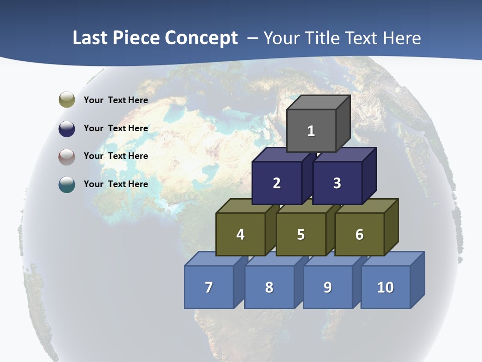 Future Earth Continents PowerPoint Template