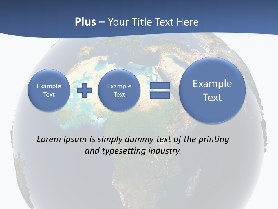 Future Earth Continents PowerPoint Template