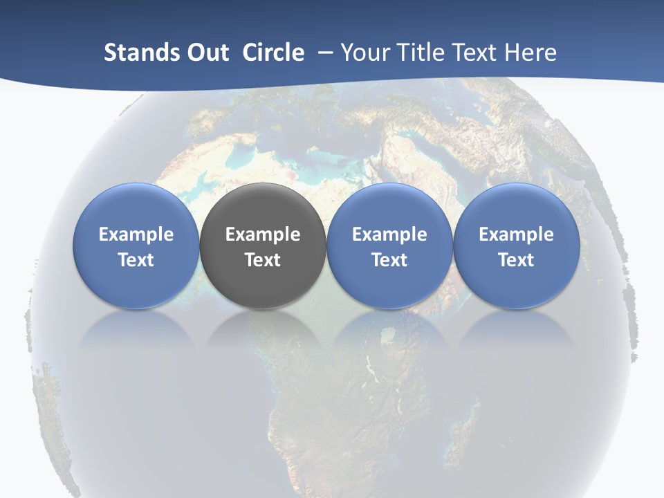 Future Earth Continents PowerPoint Template