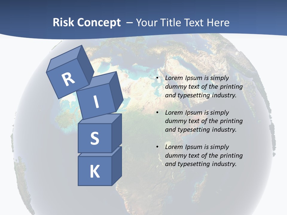 Future Earth Continents PowerPoint Template