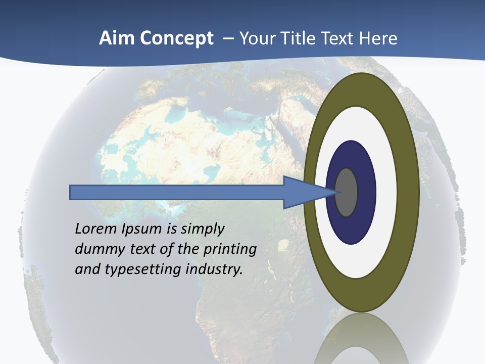Future Earth Continents PowerPoint Template