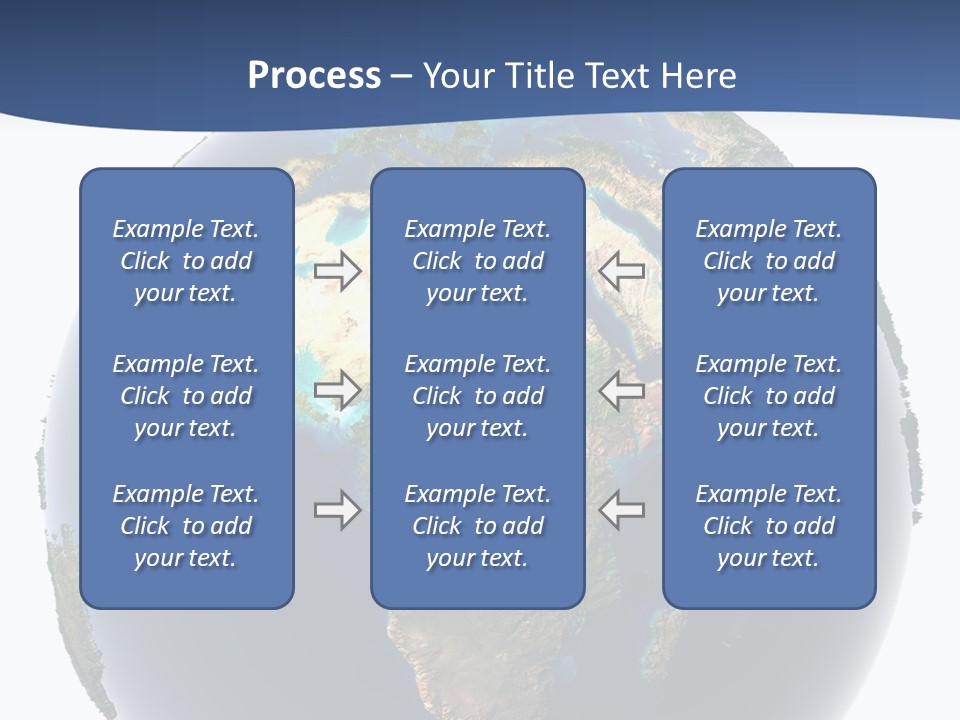Future Earth Continents PowerPoint Template